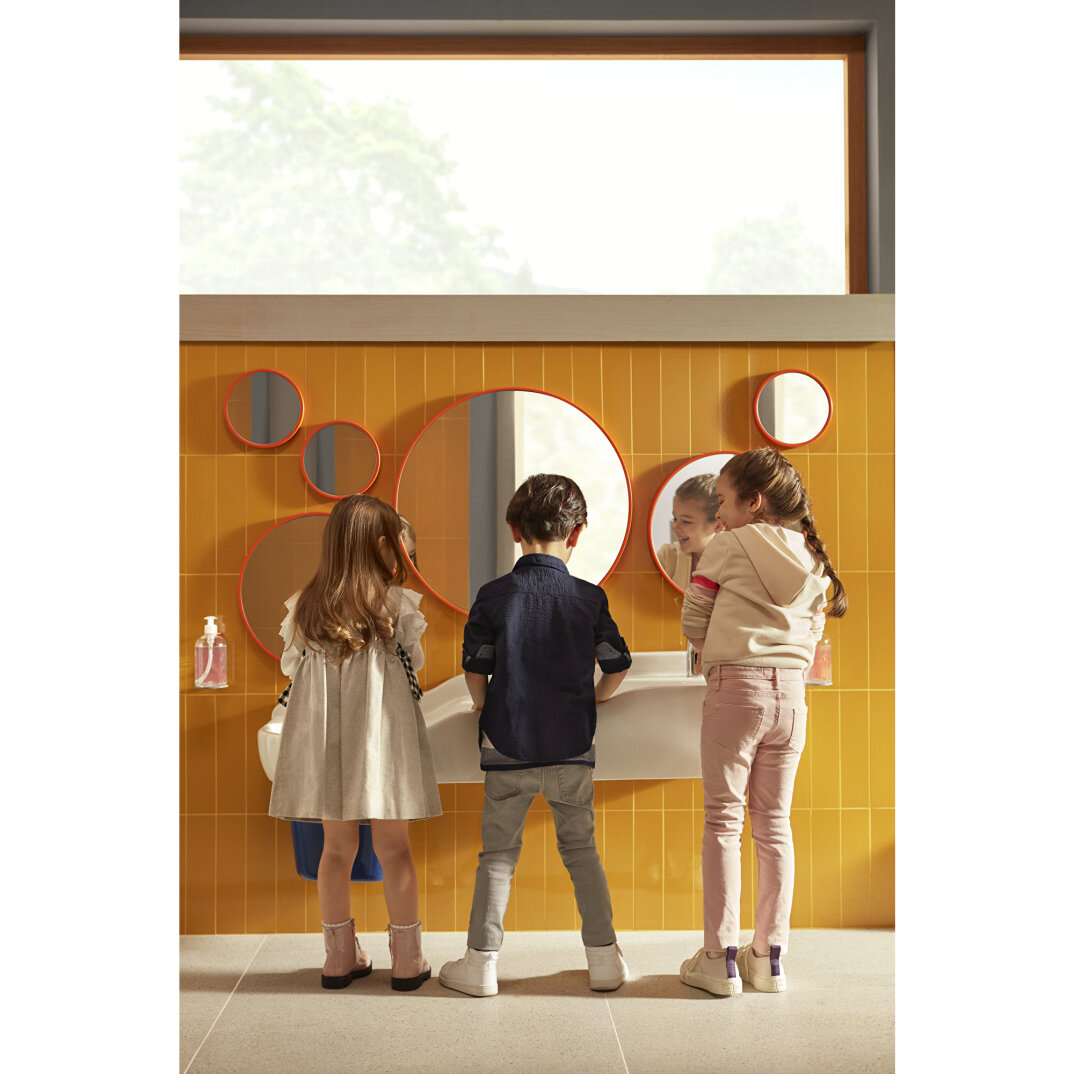 Vitra Sento Yuvarlak Çocuk Aynası, 40 Cm, Turuncu 65866 - 5