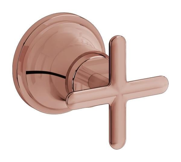 Vitra Stop Valf, Origin Classic, Ankastre (Sıva Üstü Grubu) Soft Bakır, A4290229 - 1