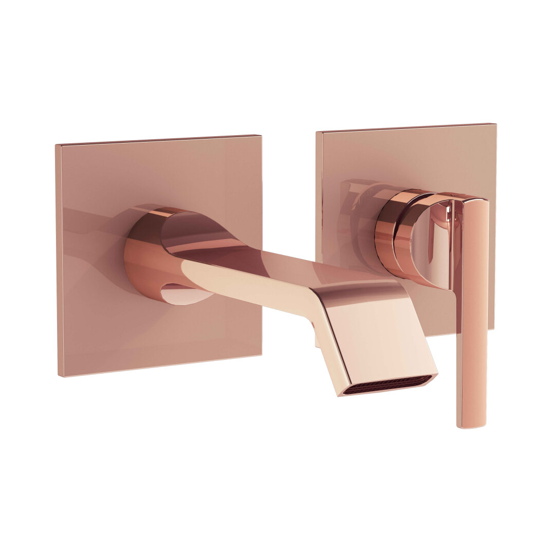 VitrA Suit İki Delikli Ankastre Lavabo Bataryası, Soft Bakır (Sıva Üstü Grubu),A4278229 - 1