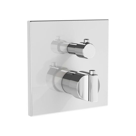 VitrA Suit Termostatik Ankastre Banyo Bataryası (V-Box Sıva Üstü Grubu), Krom,A42874
