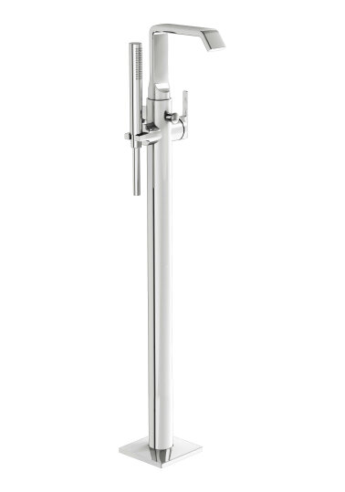 VitrA Suit Yerden Küvet Bataryası, El Duşlu, Krom,A42769