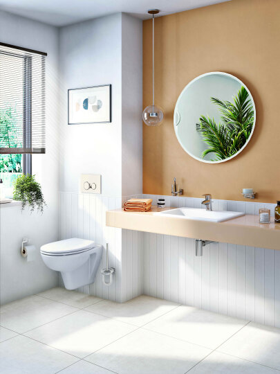 VitrA Tezgah Üstü Lavabo, Kare 55 cm,5465B003-0001 - 2
