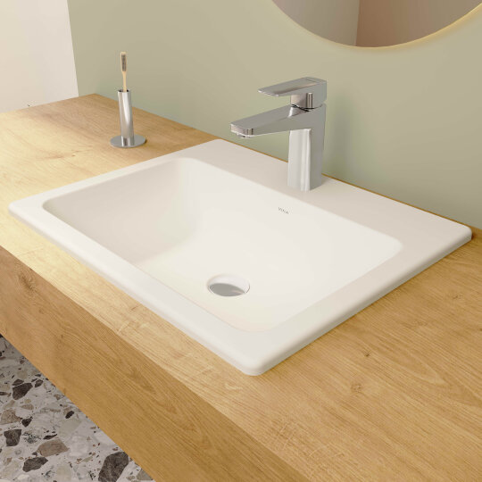VitrA Tezgah Üstü Lavabo, Kare 55 cm,5465B003-0001 - 4