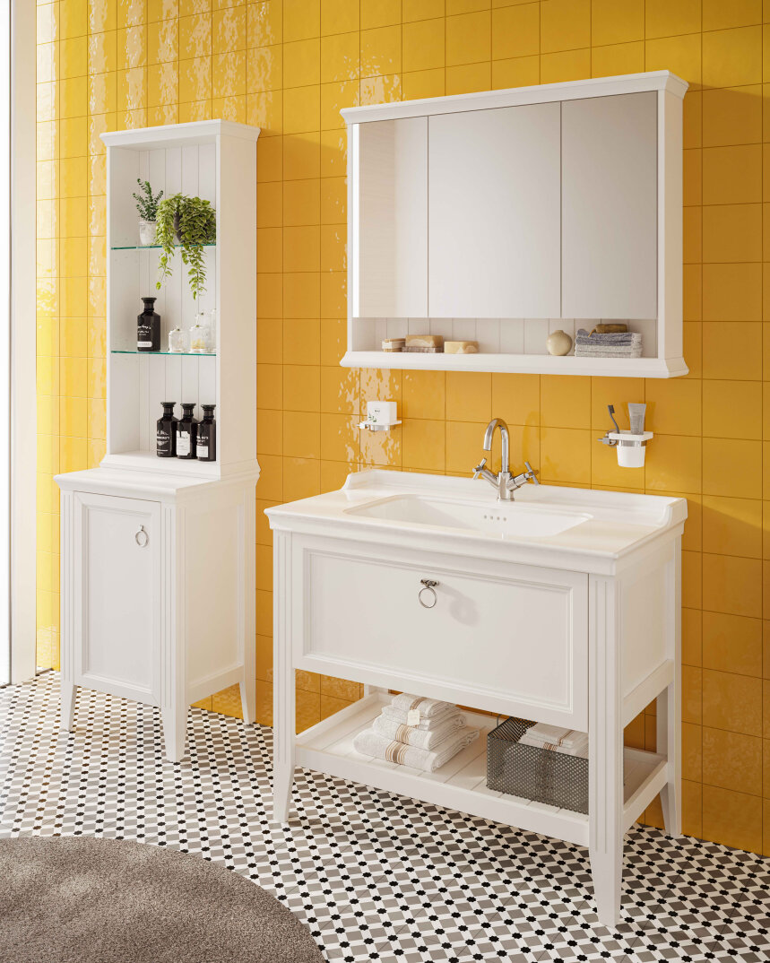 VitrA Valarte Açık Vitrin, 55 cm, Mat Beyaz, 62252 - 5
