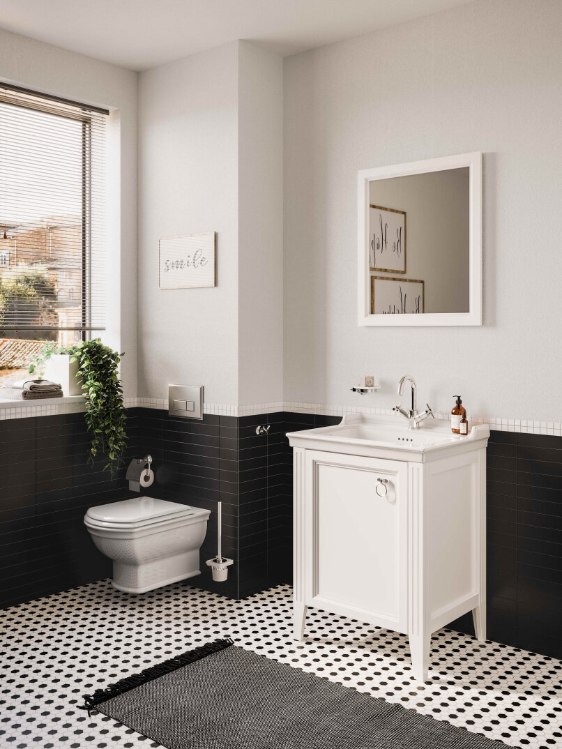 Vitra Valarte Ayna, 65 cm, Mat Beyaz 62213 - 6