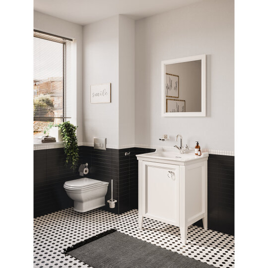 Vitra Valarte Ayna, 65 cm, Mat Beyaz 62213 - 12