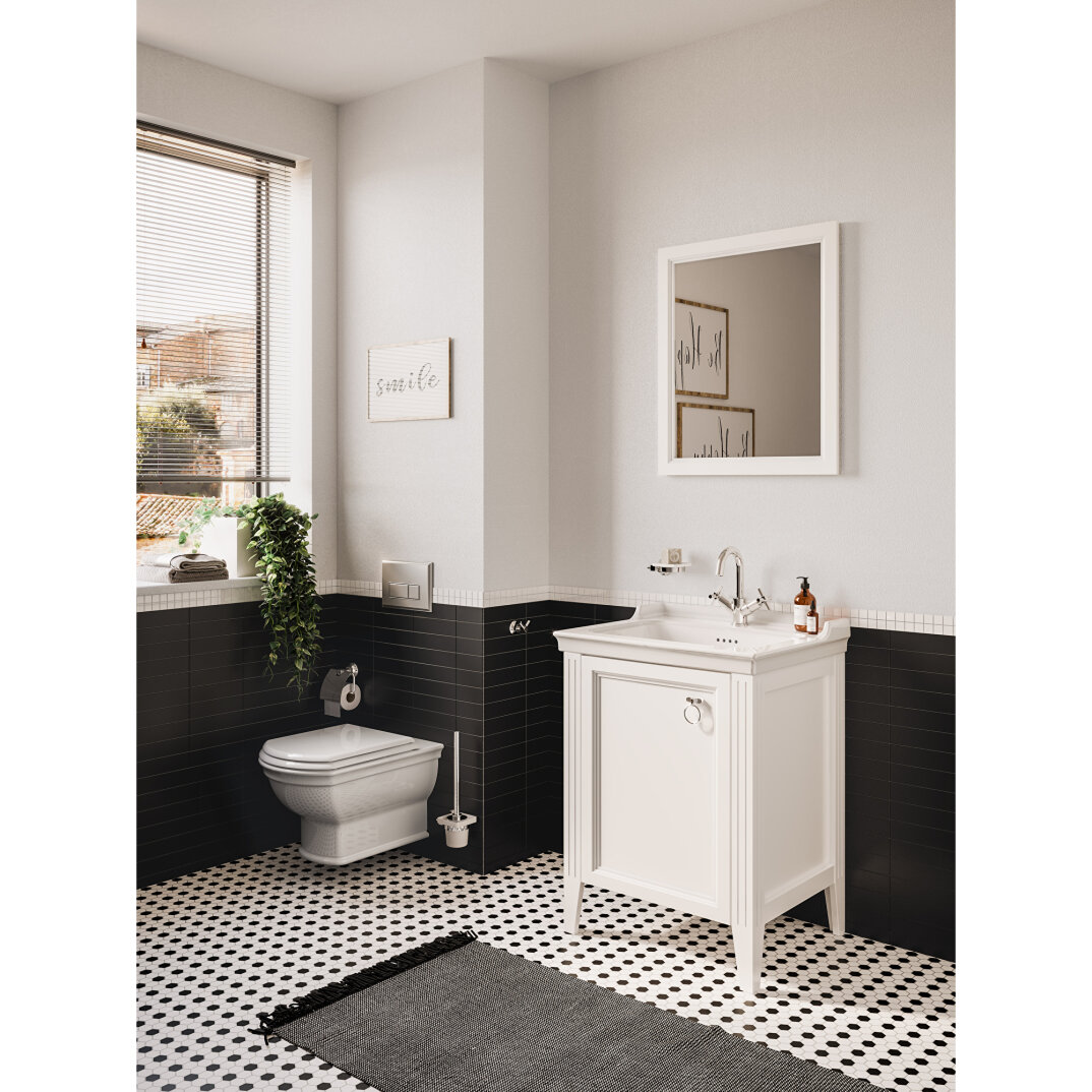 Vitra Valarte Ayna, 65 cm, Mat Beyaz 62213 - 12