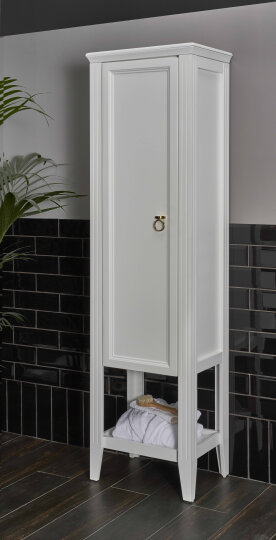 Vitra Valarte Boy Dolabı Krom Kulplu, 55 cm, Mat Beyaz (Sağ) 62243 - 7