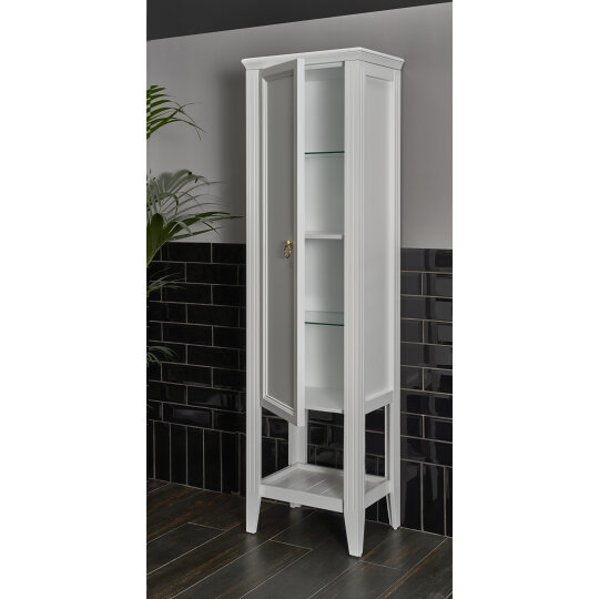 Vitra Valarte Boy Dolabı Krom Kulplu, 55 cm, Mat Beyaz (Sağ) 62243 - 11