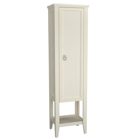 VitrA Valarte Boy Dolabı Krom Kulplu, 55 cm, Mat Fildişi (Sağ),62245 - 4