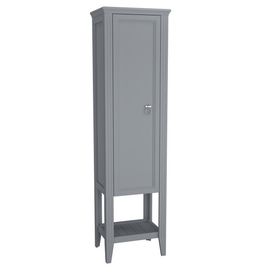 Vitra Valarte Boy Dolabı Krom Kulplu, 55 cm, Mat Gri (Sol) 62241 - 7