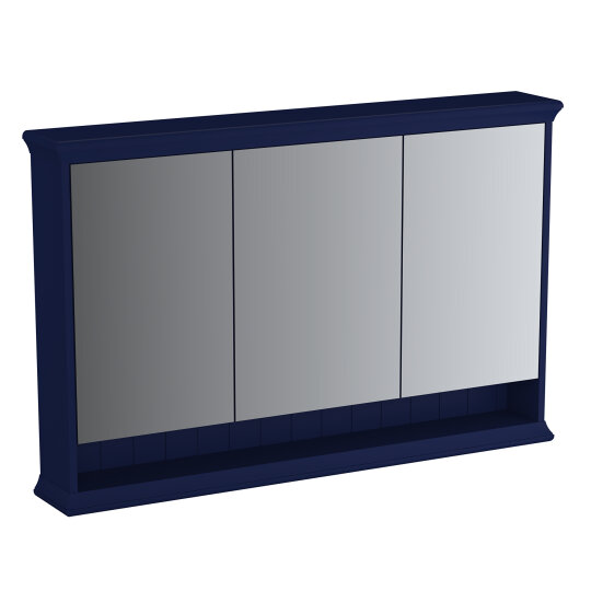 Vitra Valarte Dolaplı Ayna Neo Led Aydınlatmalı, 120 Cm, Çelik Mavisi 65795 - 4