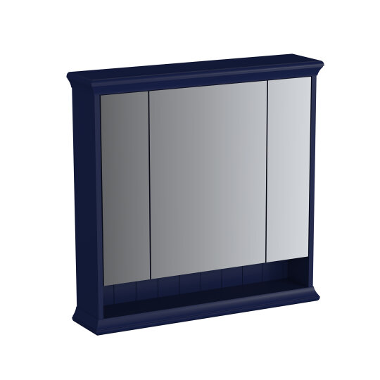 Vitra Valarte Dolaplı Ayna Neo Led Aydınlatmalı, 80 Cm, Çelik Mavisi 65793 - 5