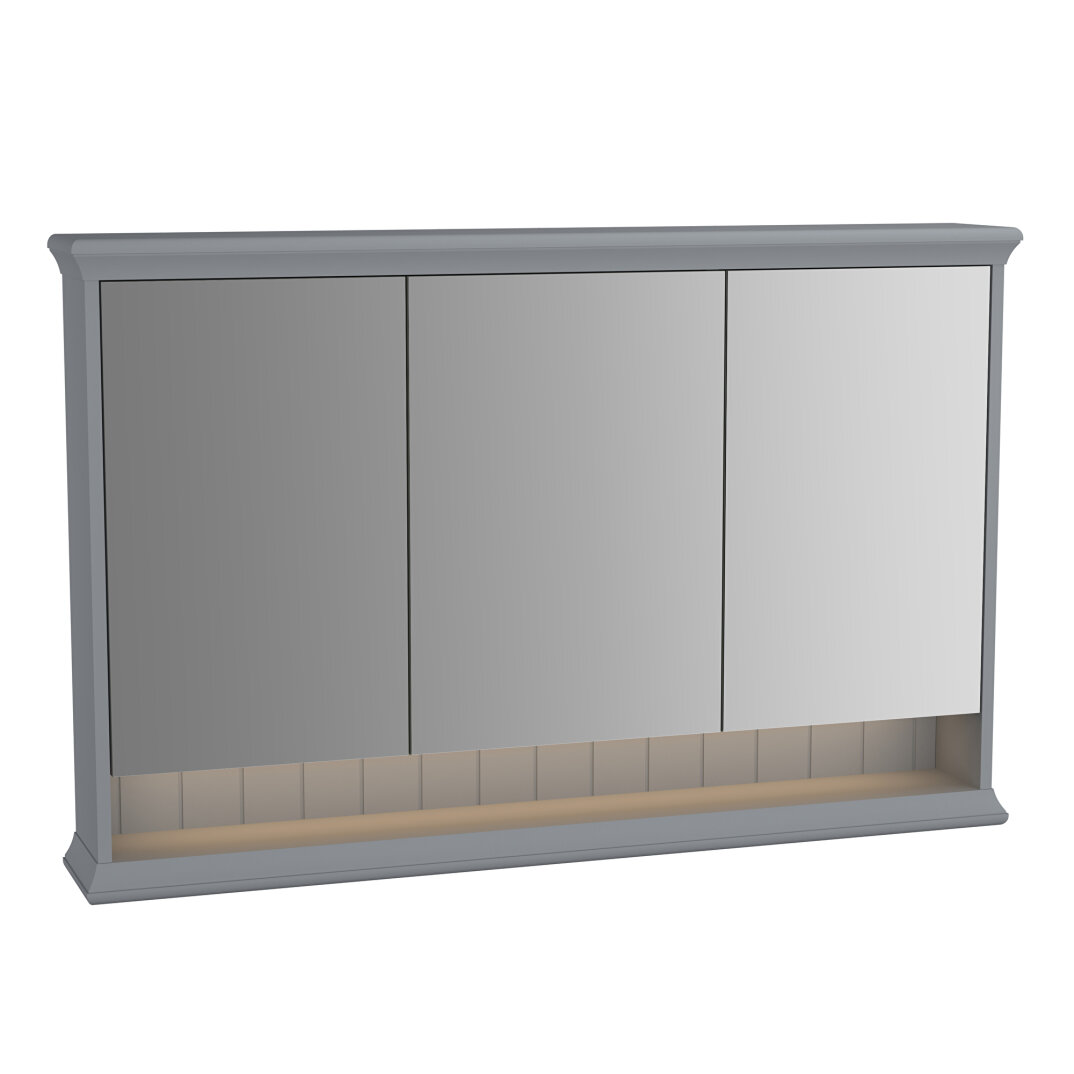 Vitra Valarte Led Aydınlatmalı Dolaplı Ayna, 120 cm, Mat Gri 62238 - 3