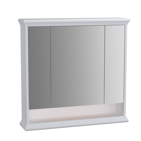 VitrA Valarte Led Aydınlatmalı Dolaplı Ayna, 80 cm, Mat Beyaz,62231 - 7