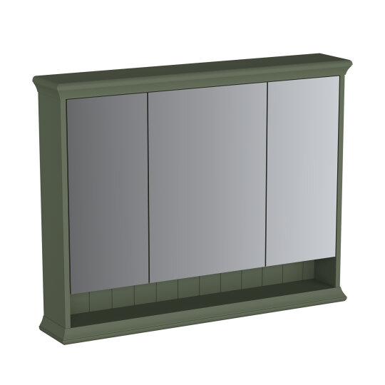 VitrA Valarte Neo Led Aydınlatmalı Dolaplı Ayna, 100 cm, Retro Yeşil,65833 - 2
