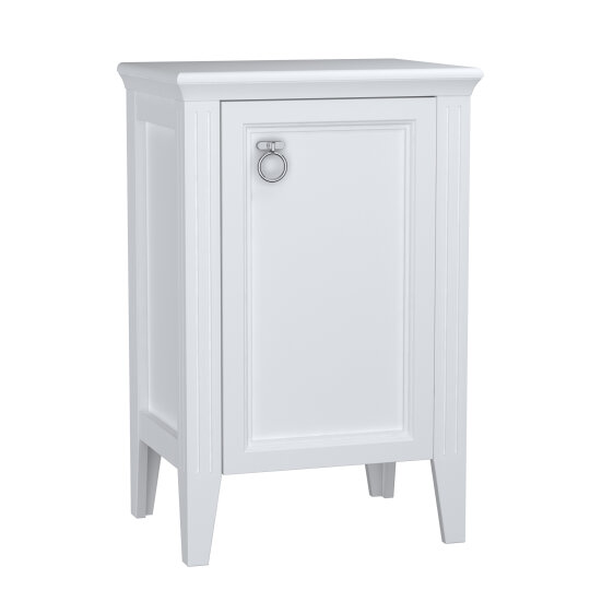 VitrA Valarte Orta Ünite Krom Kulplu, 55 cm, Mat Beyaz (Sağ),62249 - 3